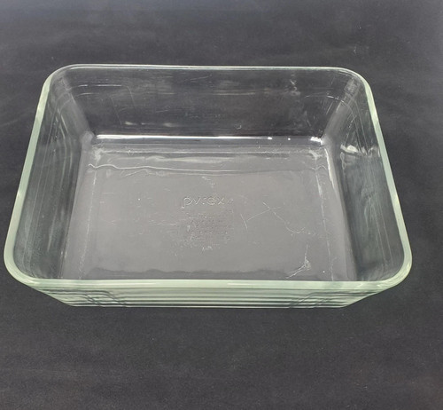 Pyrex blue tint glass - pyrex,