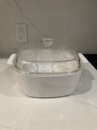 Vintage corning ware white - vintage,