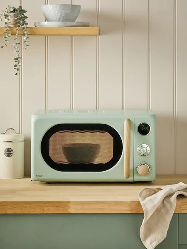 Sage green bronx microwave 20l - sage,