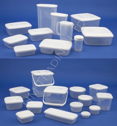 Clear plastic airtight food - plastic,
