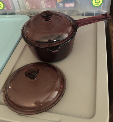 Corning ware visions cranberry - visions,